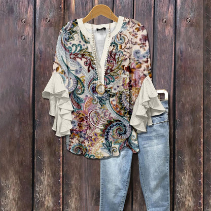 Bianca - bLUSAcon hilo de pétalos Aviero Madrid