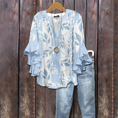 Bianca - bLUSAcon hilo de pétalos Aviero Madrid