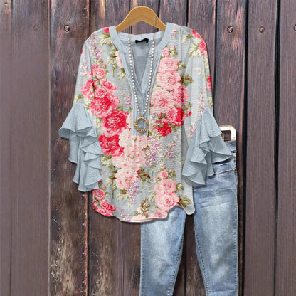 Bianca - bLUSAcon hilo de pétalos Aviero Madrid