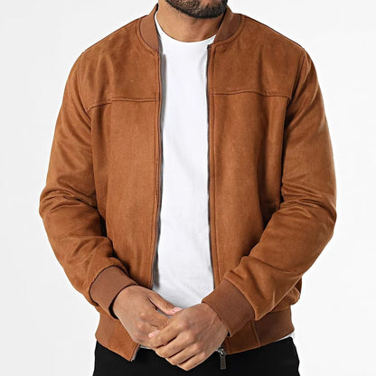 Martin - Giacca da Uomo in Suede – Eleganza Discreta, Stile Metropolitano Casa Nuvia