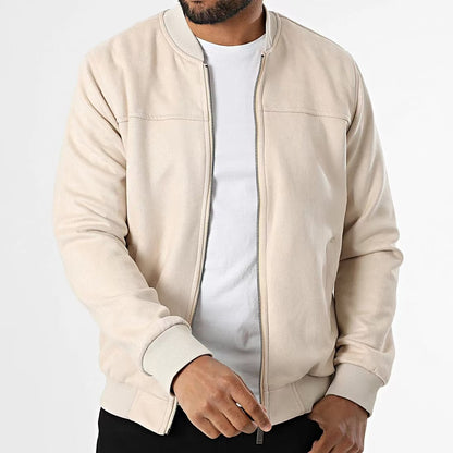 Martin - Giacca da Uomo in Suede – Eleganza Discreta, Stile Metropolitano Casa Nuvia