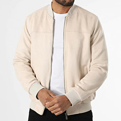 Martin - Giacca da Uomo in Suede – Eleganza Discreta, Stile Metropolitano Casa Nuvia