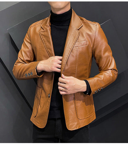 Micha - Chaqueta de cuero Aviero Madrid