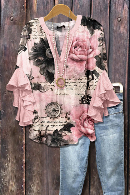 Bianca - bLUSAcon hilo de pétalos Aviero Madrid