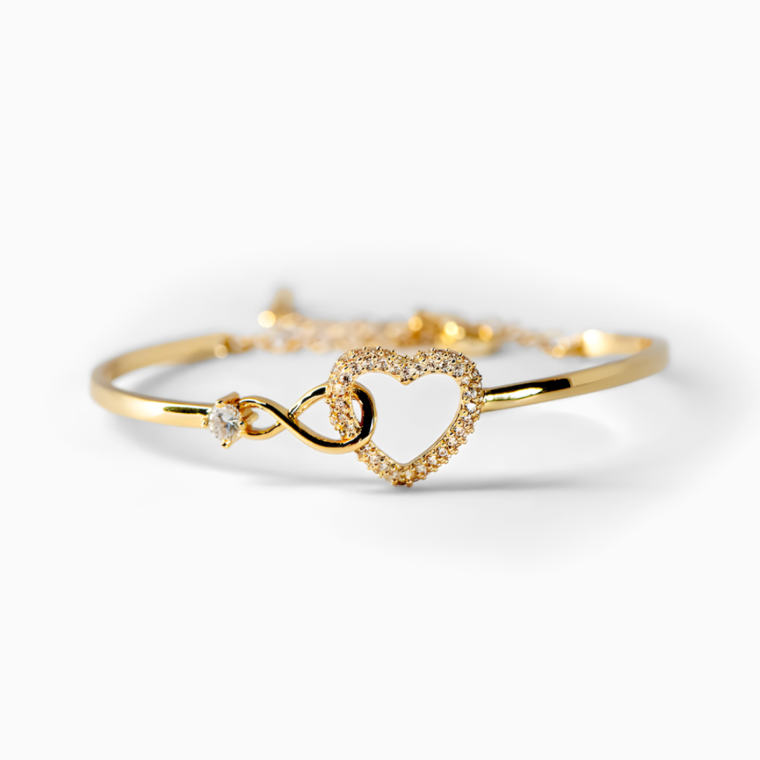 Pulsera Corazón Infinity Aviero Madrid