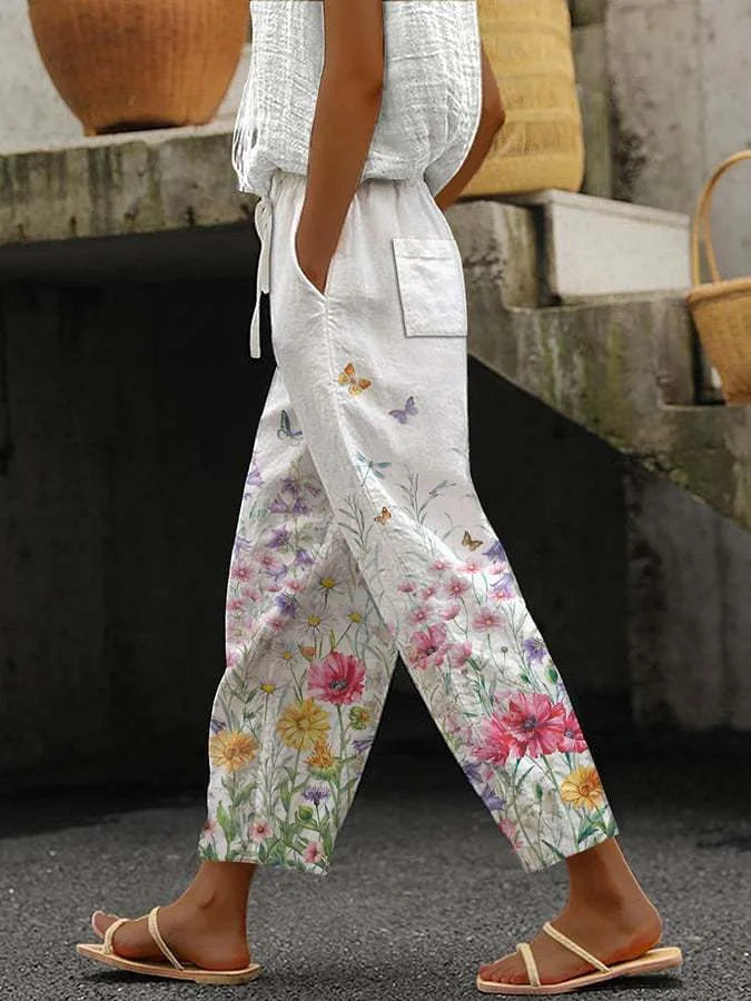 Julia | pantalón ligero recto aviero madrid