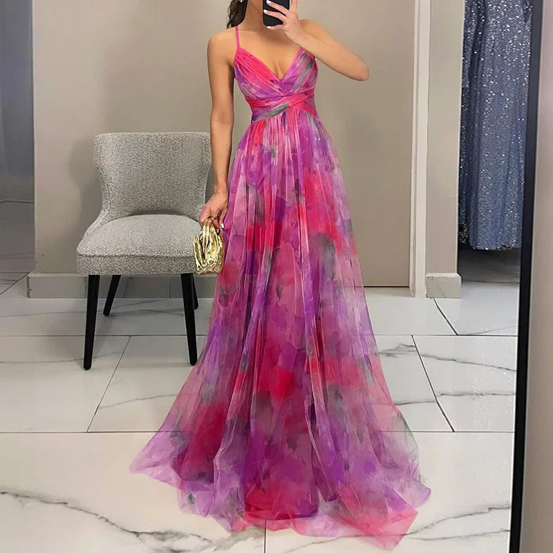 Annika - Mesh Maxi Dress CØDE Toronto