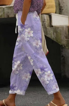 Julia | pantalón ligero recto aviero madrid