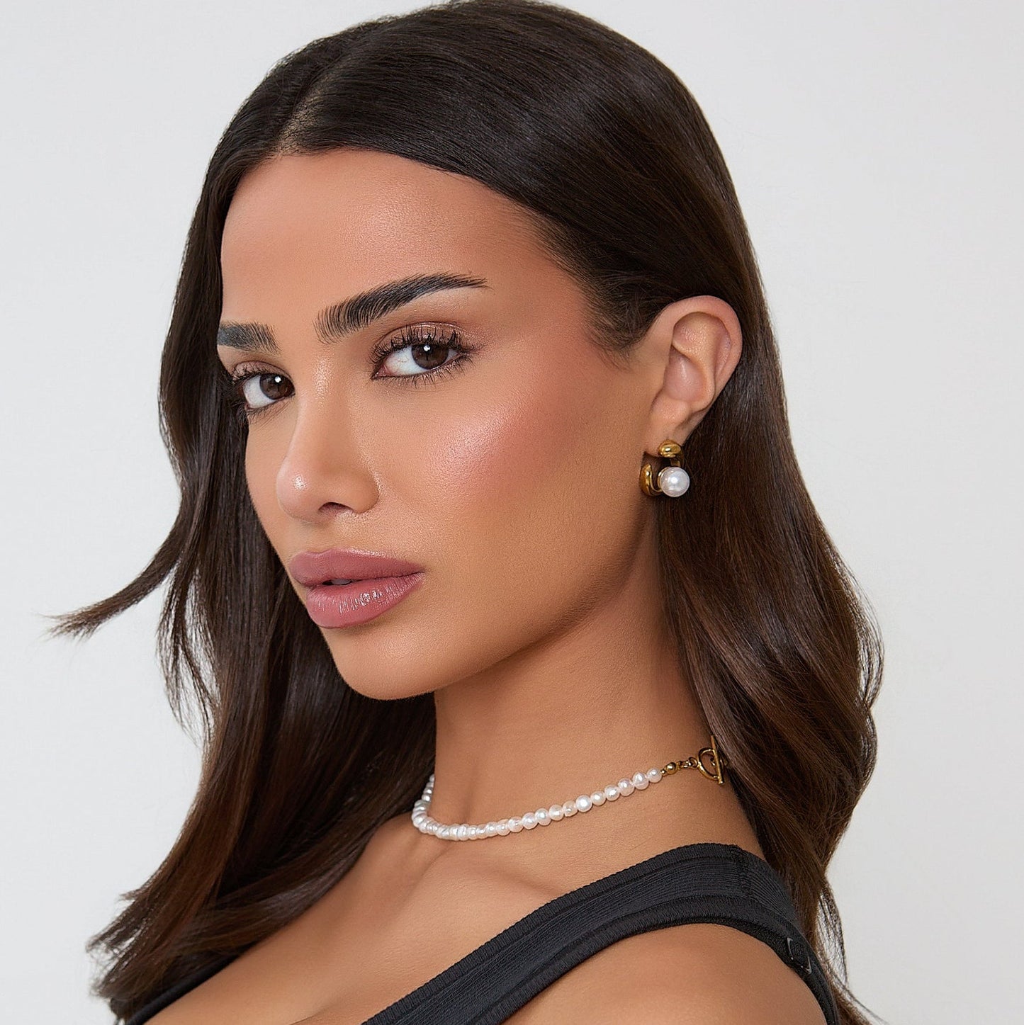 Pearl Detail Earrings - GOLD CØDE Toronto