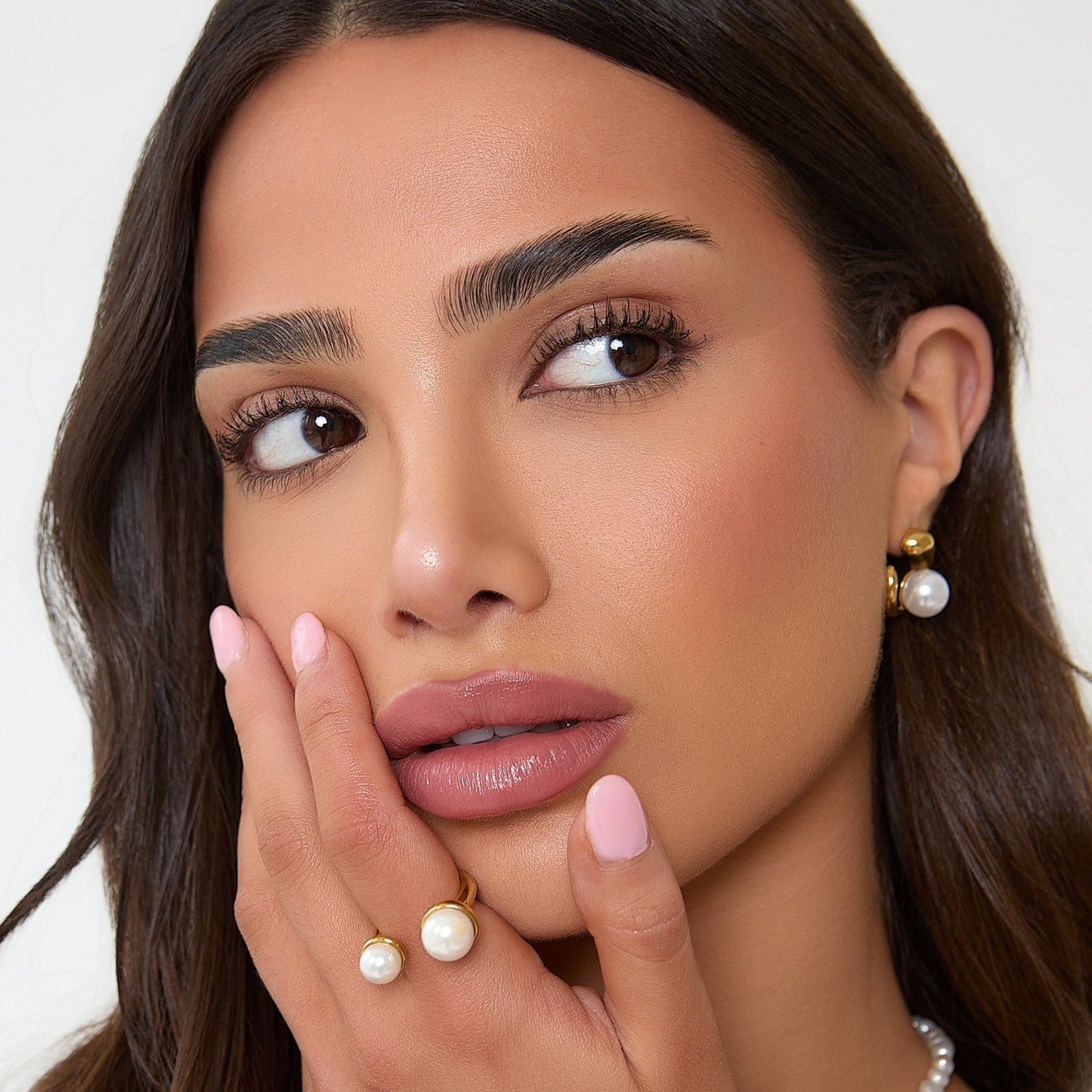 Pearl Detail Earrings - GOLD CØDE Toronto