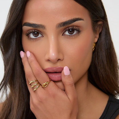 Anillo nudo – ORO Aviero madrid