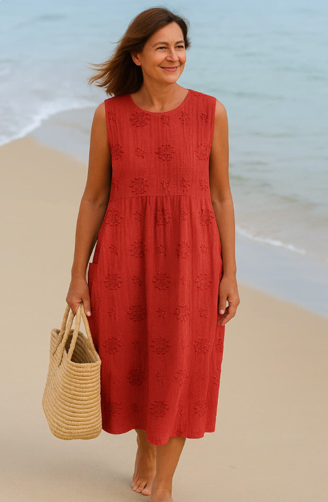 Maye - Elegant Dress with Pockets CØDE Toronto