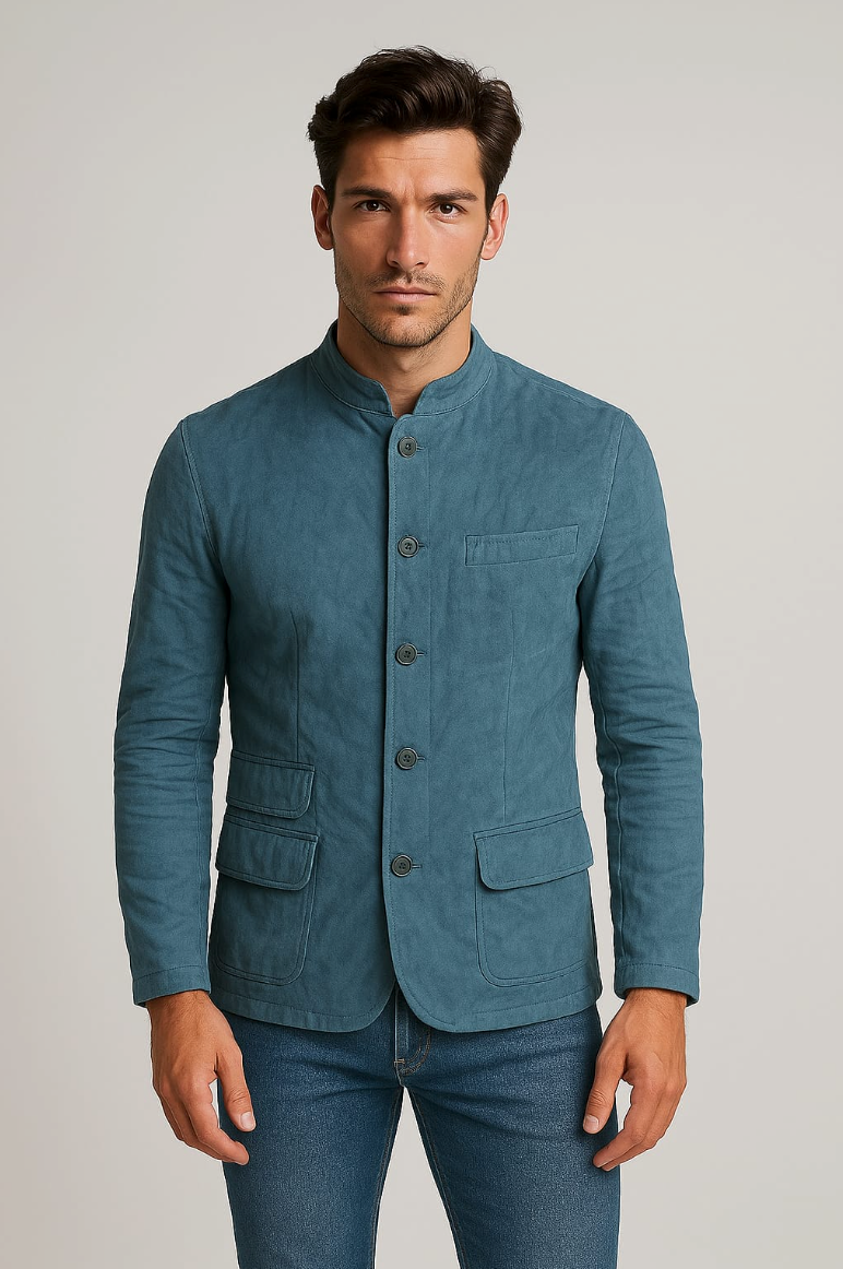 Carlos - Chaqueta de ante Aviero Madrid