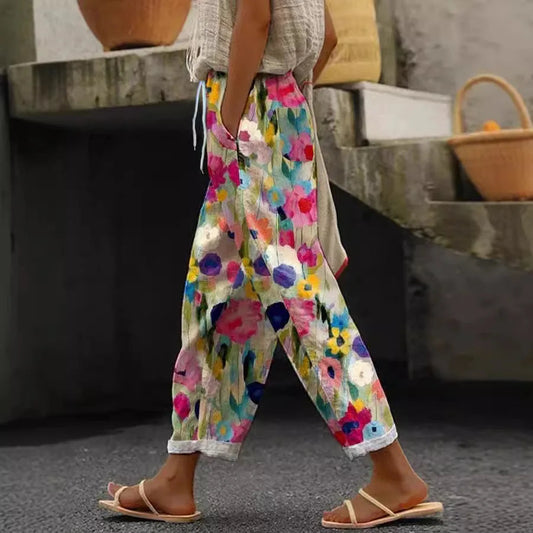 Julia | pantalón ligero recto aviero madrid