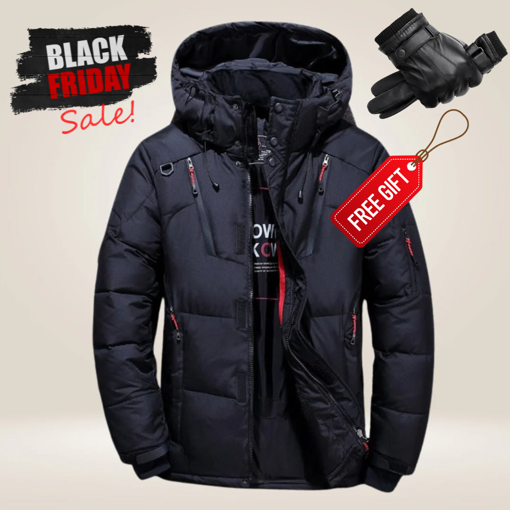 Marc - All-Weather Down Jacket + FREE GIFT LEATHER WOOL GLOVES! CODE America