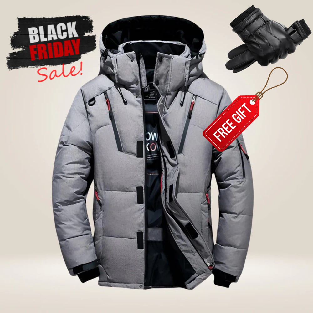 Marc - All-Weather Down Jacket + FREE GIFT LEATHER WOOL GLOVES! CODE America