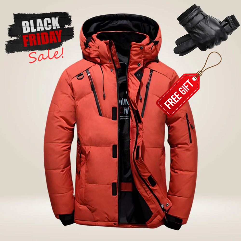 Marc - All-Weather Down Jacket + FREE GIFT LEATHER WOOL GLOVES! CODE America