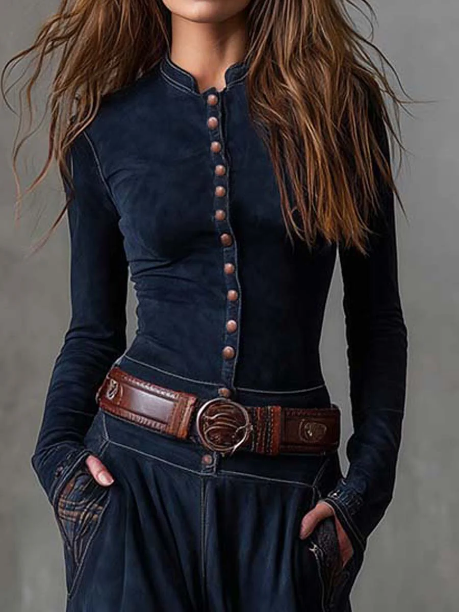 Emily | Suede Dress with Belt Detail Grace & Willow Toronto