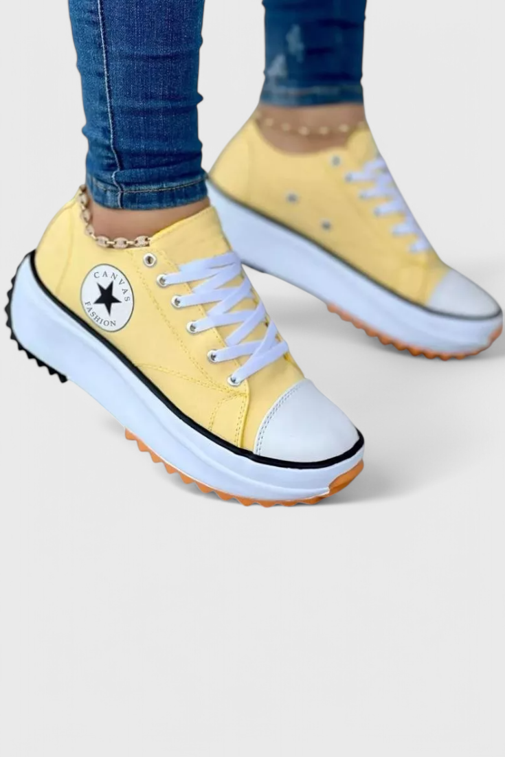 Taya - Zapatillas de Lona Chunky Aviero Madrid