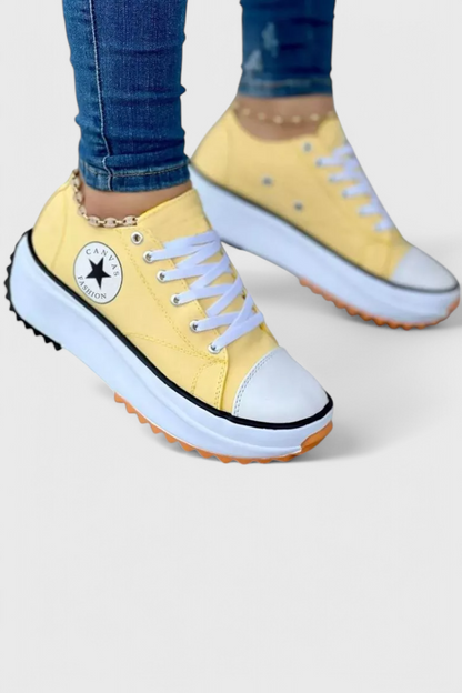 Taya - Zapatillas de Lona Chunky Aviero Madrid
