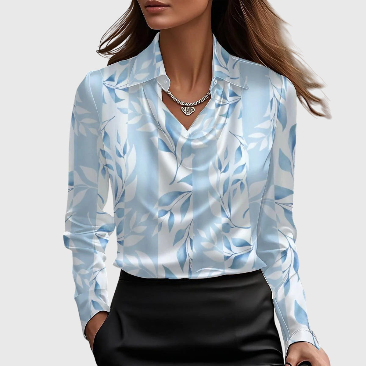 Elegance - Neckline  Blouse CØDE Toronto