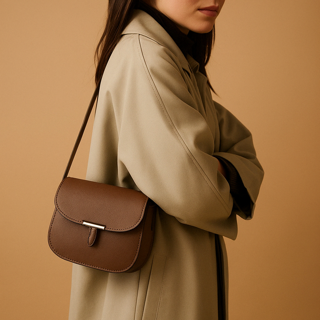 Compacte crossbodytas met tijdloos design voor dames | Yara Stilovero