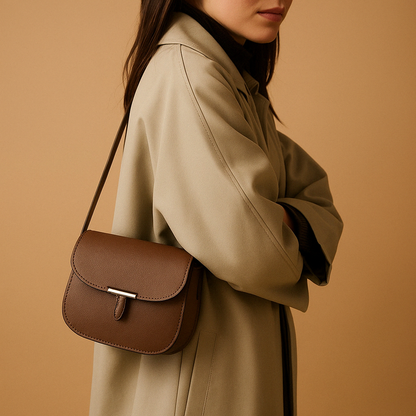 Compacte crossbodytas met tijdloos design voor dames | Yara Stilovero