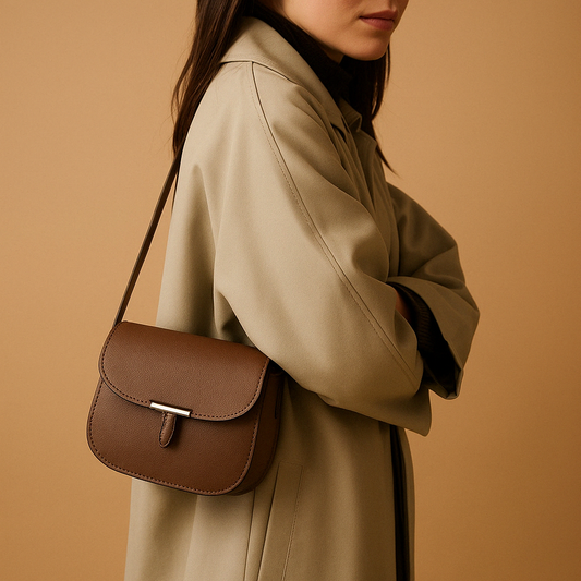 Compacte crossbodytas met tijdloos design voor dames | Yara Stilovero