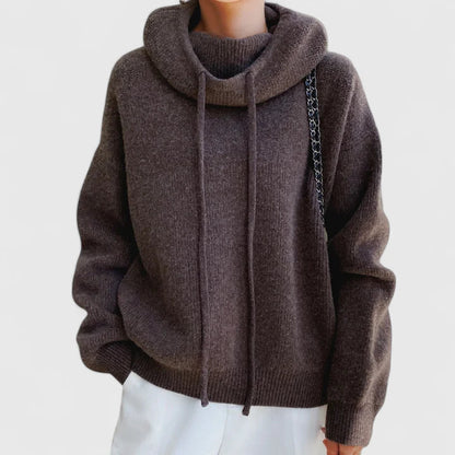 Marie | Soft Knitted Hoodie CODE America