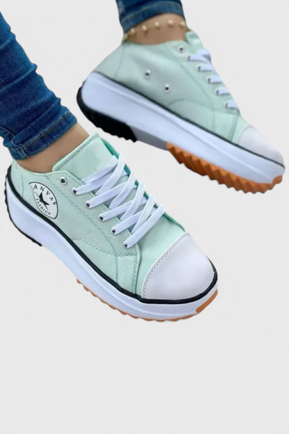 Taya - Zapatillas de Lona Chunky Aviero Madrid