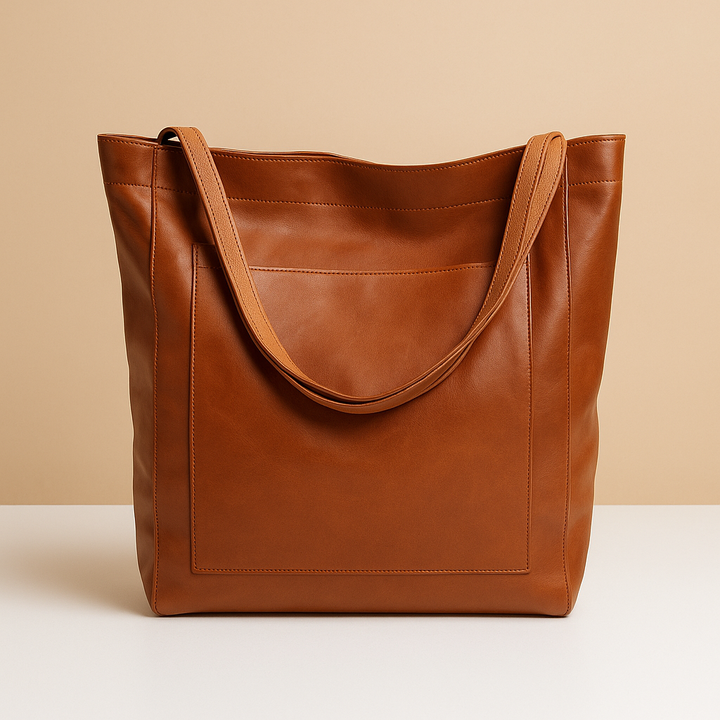 Elegante handgemaakte schoudertas van kunstleer voor dames | Femke Stilovero