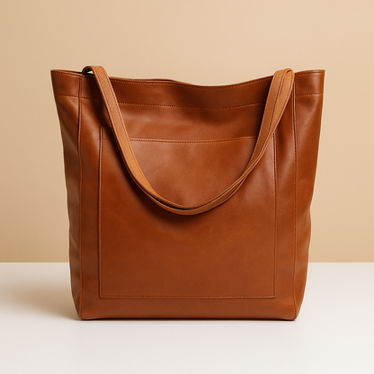 Elegante handgemaakte schoudertas van kunstleer voor dames | Femke Stilovero