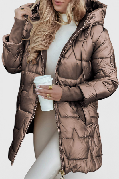 Marcella Abrigo Aislante Acogedor con Capucha Valera Madrid