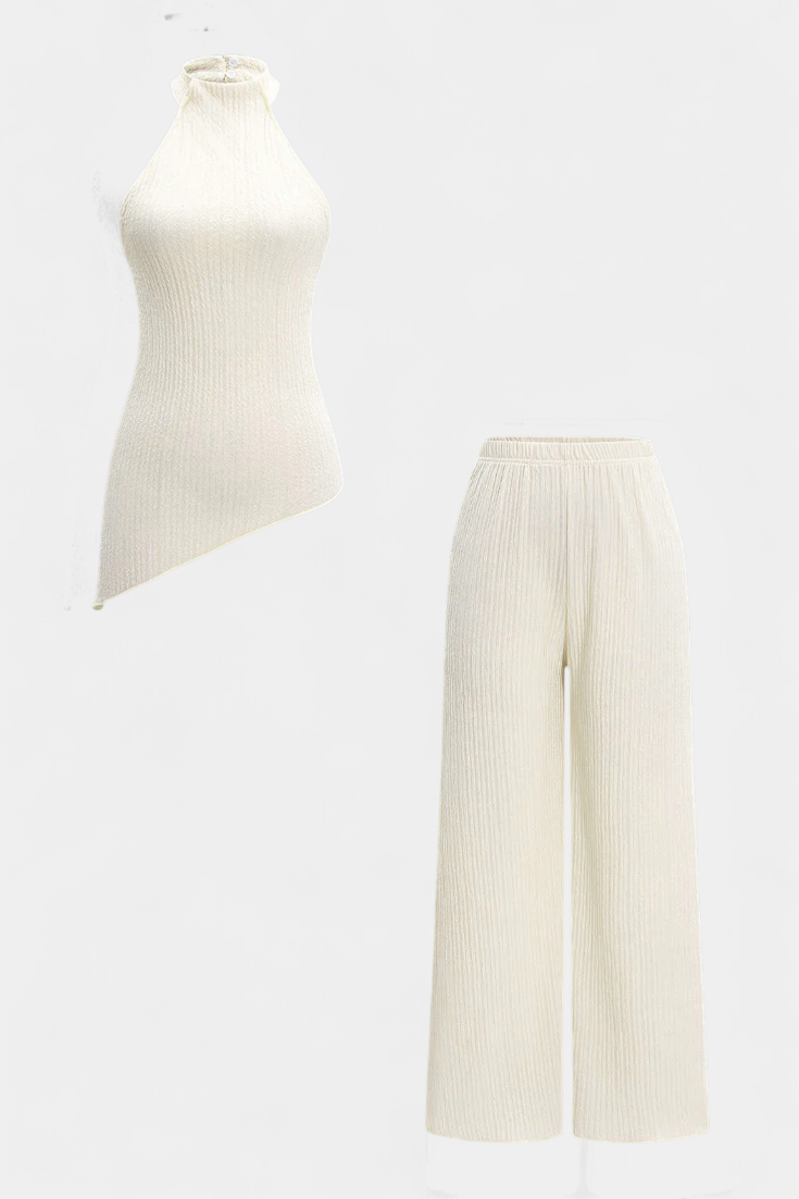 Pilarica - Conjunto Plisado Asimétrico Aviero Madrid