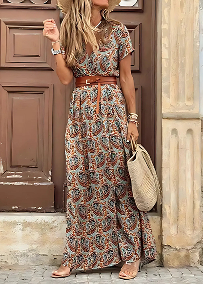 Lara - Boho Maxi Dress CØDE Toronto