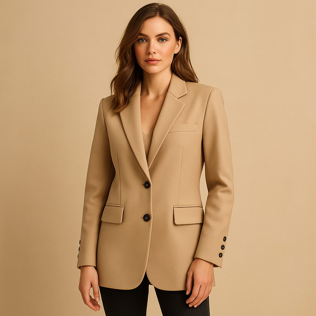 Brynne – Blazer largo atemporal Aviero Madrid