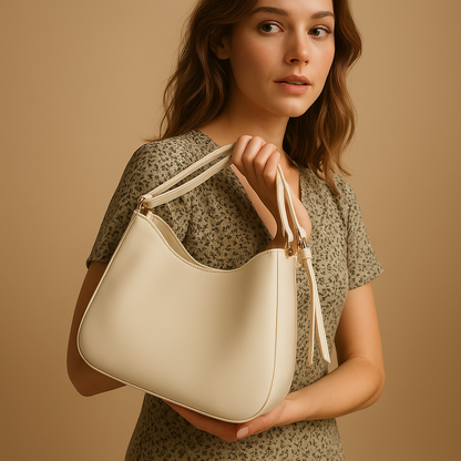 Minimalistische crossbodytas met compact interieur voor dames | Milou Stilovero