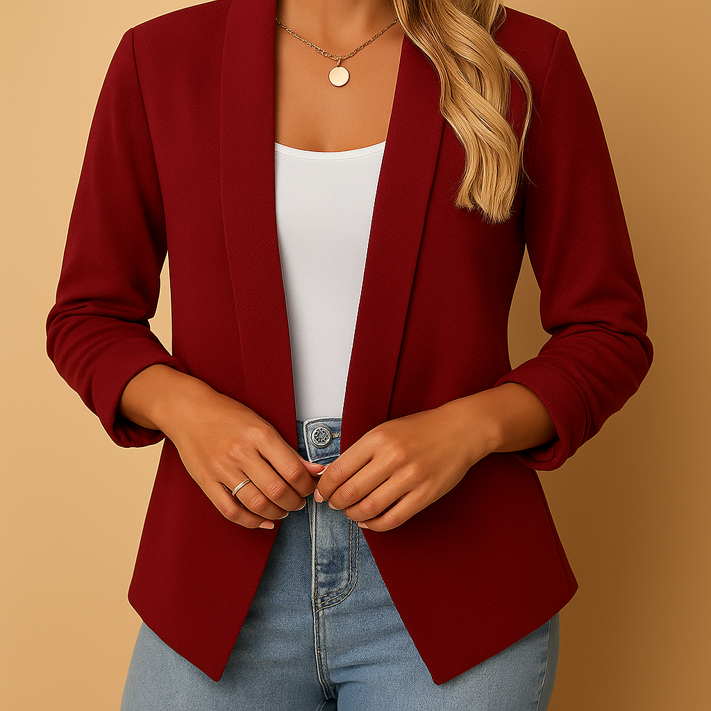 Thalita – Blazer abierto elegante Aviero Madrid