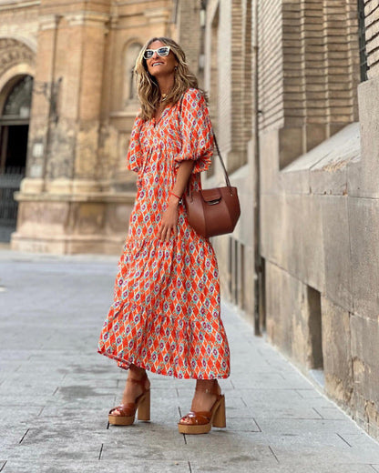 Ana - Boho Maxi Dress CØDE Toronto