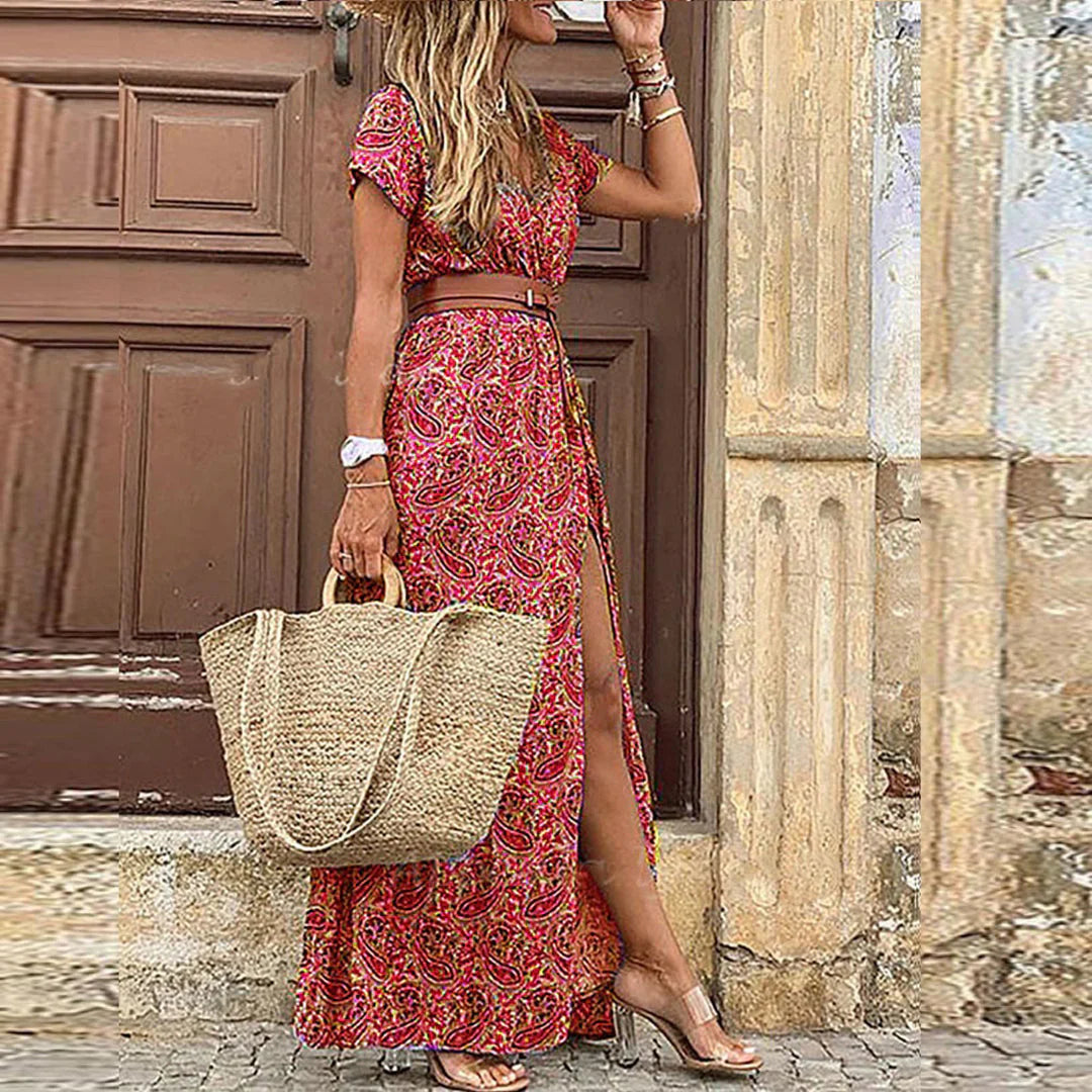 Lara - Boho Maxi Dress CØDE Toronto
