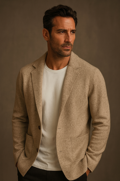 Adrián - Cárdigan de cachemira con botones Bacchus Aviero Madrid