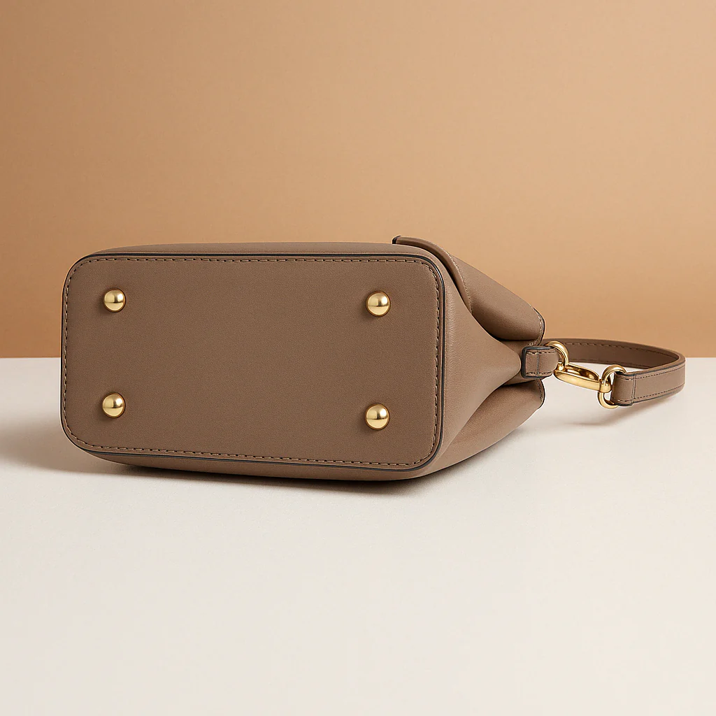 Schoudertas met geometrisch patroon en verstelbare riem voor dames | Elvira Stilovero