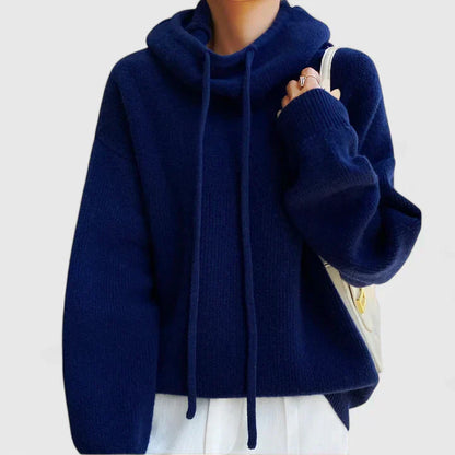 Marie | Soft Knitted Hoodie CODE America